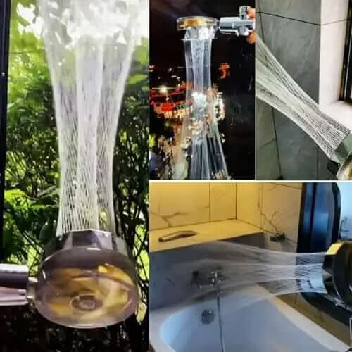 Pommeau de Douche à Jet Surpuissant Les Visionnaires