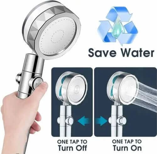 Pommeau de Douche à Jet Surpuissant Les Visionnaires