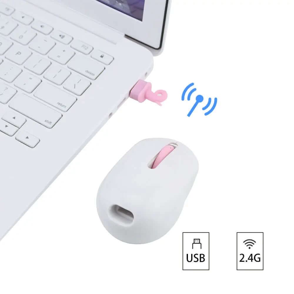 Souris sans fil silencieuse Les Visionnaires