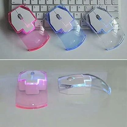 Souris sans fil ultra-fine et transparente Les Visionnaires