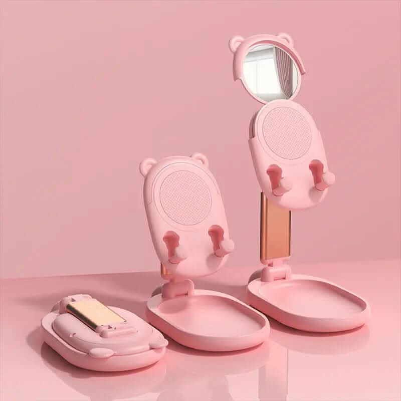 Support de téléphone ajustable avec miroir Les Visionnaires
