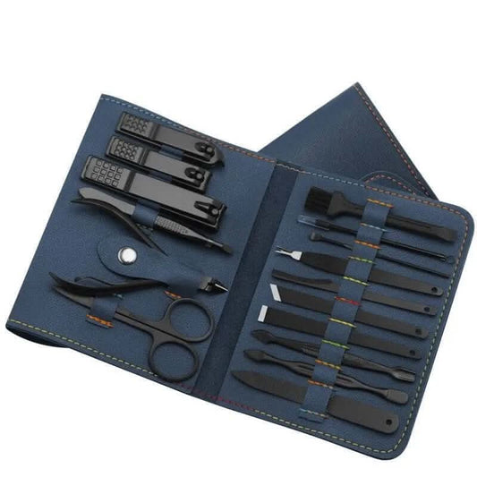 Kit de Manucure 16 Pièces - compact et complet - Les Visionnaires