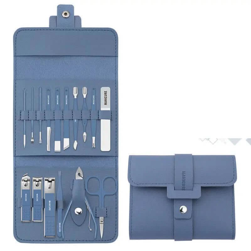 Kit de Manucure 16 Pièces - compact et complet - Les Visionnaires