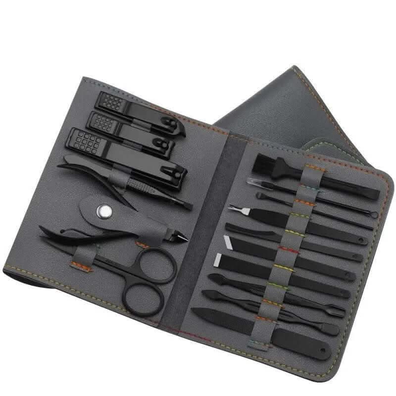 Kit de Manucure 16 Pièces - compact et complet - Les Visionnaires