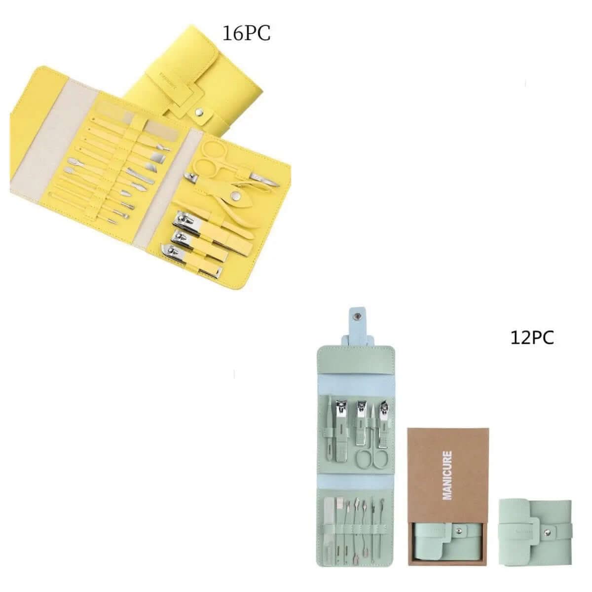 Kit de Manucure 16 Pièces - compact et complet - Les Visionnaires