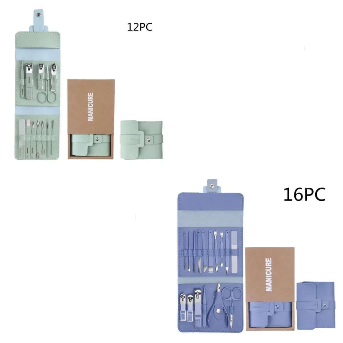 Kit de Manucure 16 Pièces - compact et complet - Les Visionnaires