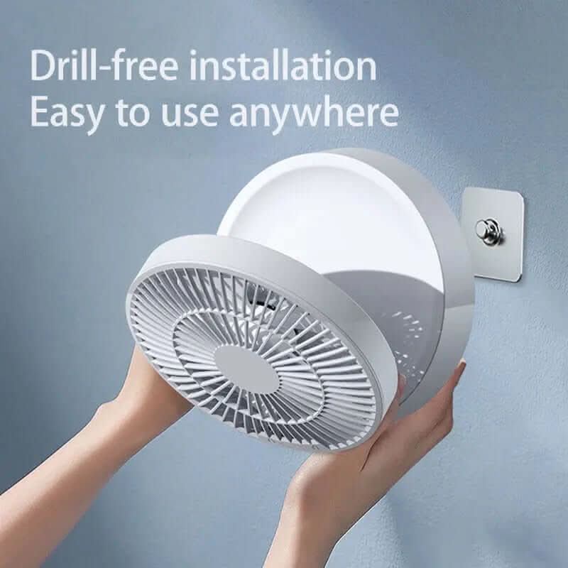 Ventilateur de Plafond Pliable avec Télécommande Les Visionnaires