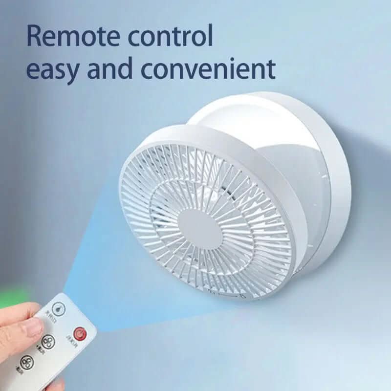 Ventilateur de Plafond Pliable avec Télécommande Les Visionnaires