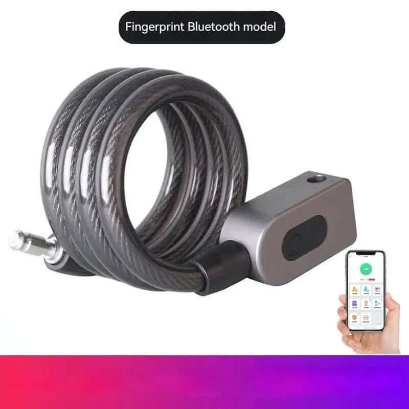 Cadenas Bluetooth anti-vol avec empreinte digitale Les Visionnaires