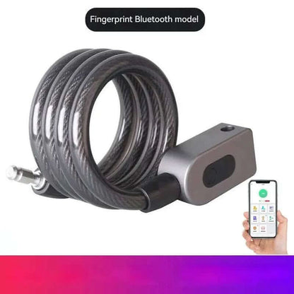 Cadenas Bluetooth anti-vol avec empreinte digitale Les Visionnaires