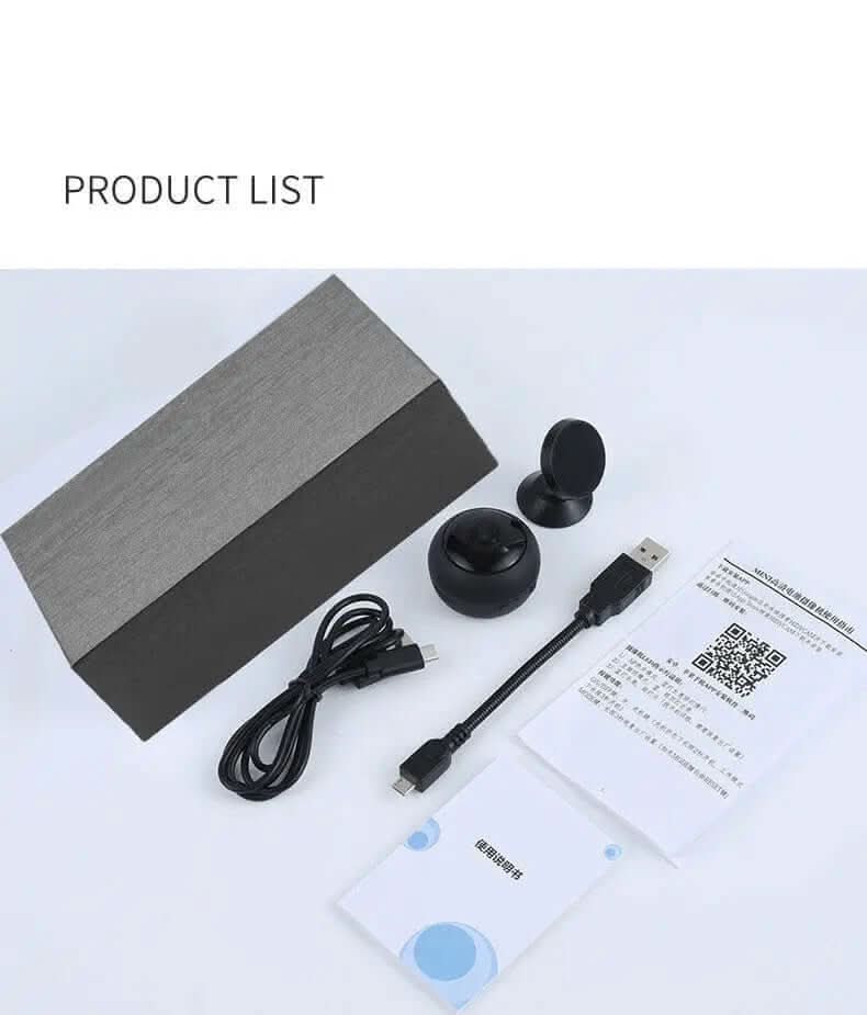 mini caméra IP WiFi 1080P HD Les Visionnaires