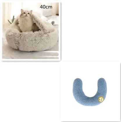 Lit rond en peluche Les Visionnaires