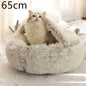 Lit rond en peluche Les Visionnaires