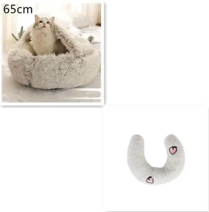 Lit rond en peluche Les Visionnaires