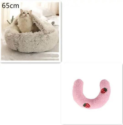Lit rond en peluche Les Visionnaires