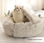 Lit rond en peluche Les Visionnaires