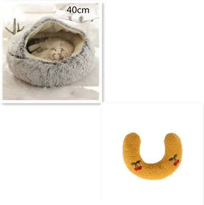 Lit rond en peluche Les Visionnaires
