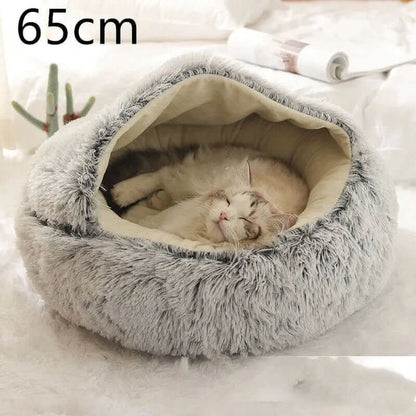 Lit rond en peluche Les Visionnaires