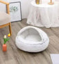 Lit rond en peluche Les Visionnaires