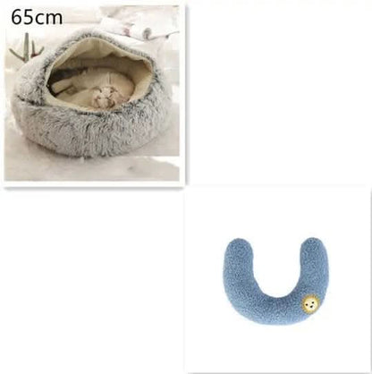 Lit rond en peluche Les Visionnaires