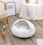 Lit rond en peluche Les Visionnaires