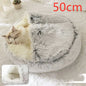 Lit rond en peluche Les Visionnaires