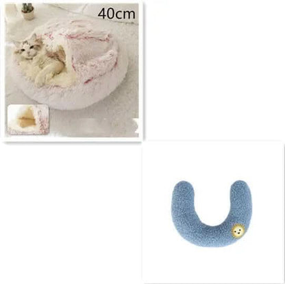 Lit rond en peluche Les Visionnaires