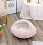 Lit rond en peluche Les Visionnaires