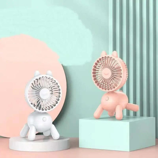 Mini Ventilateur de Bureau USB Rechargeable Les Visionnaires