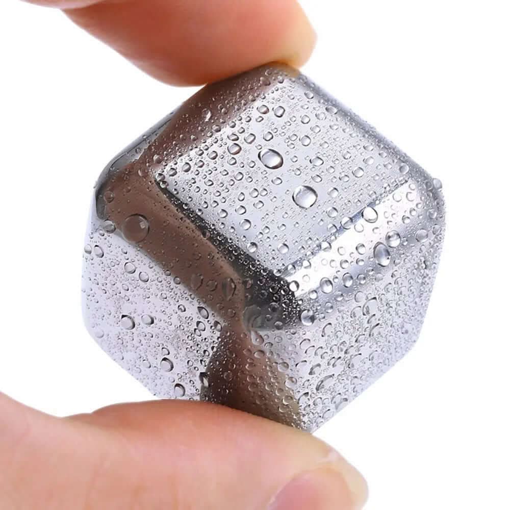 Set de glaçons réutilisables en acier inoxydable Les Visionnaires