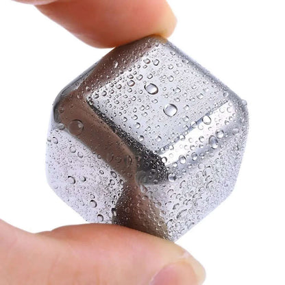 Set de glaçons réutilisables en acier inoxydable Les Visionnaires