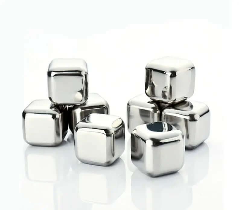 Set de glaçons réutilisables en acier inoxydable Les Visionnaires