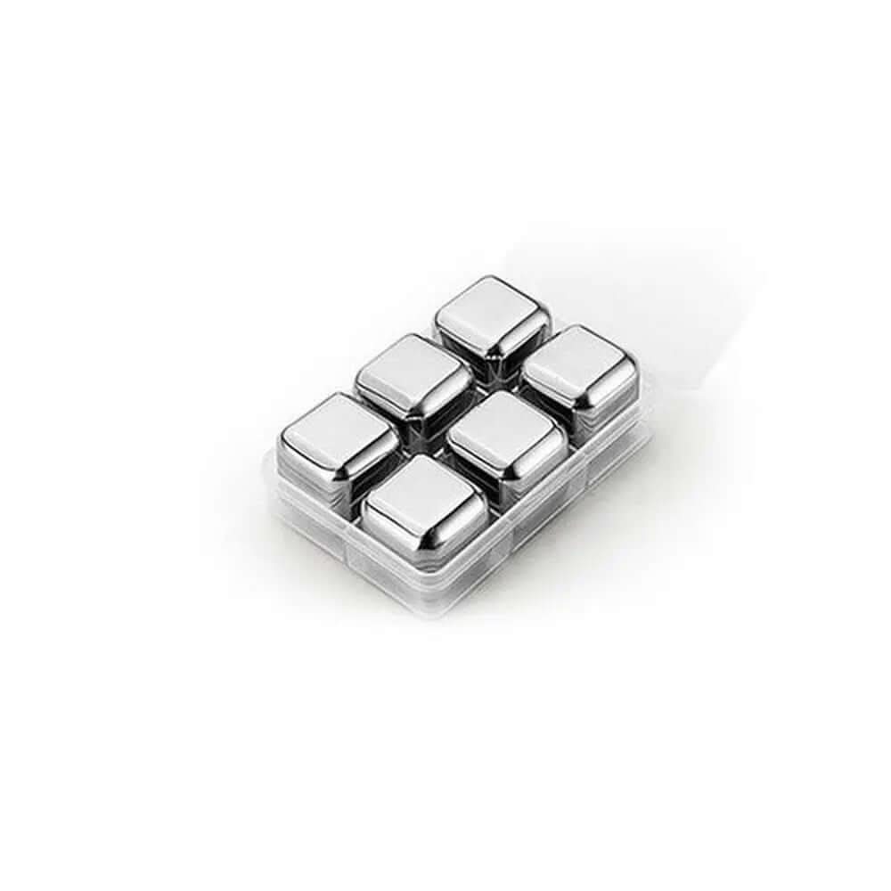 Set de glaçons réutilisables en acier inoxydable Les Visionnaires