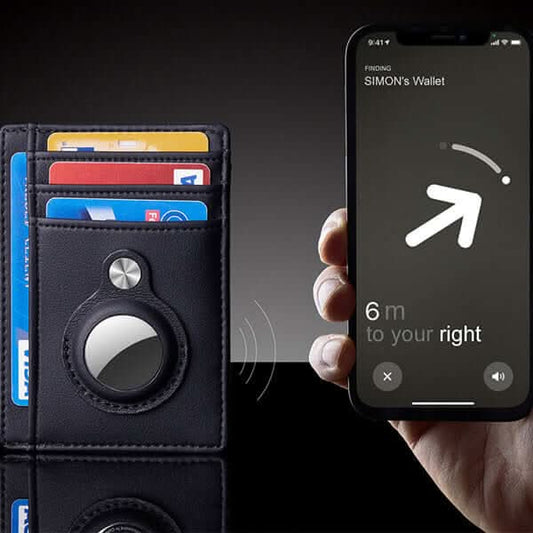 Portefeuille AirTag anti-vol RFID Les Visionnaires
