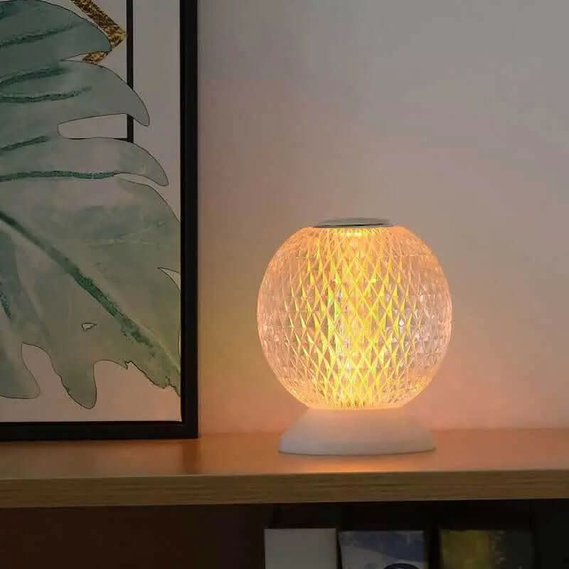 Lampe de Chevet LED Cristal Acrylique RGB Les Visionnaires