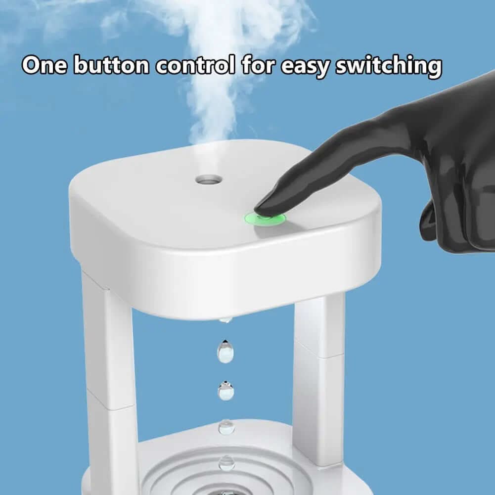 Humidificateur anti-gravité à gouttes d'eau Les Visionnaires