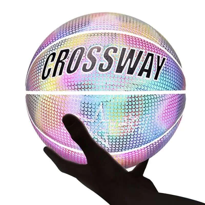Ballon de basket réfléchissant et lumineux Les Visionnaires