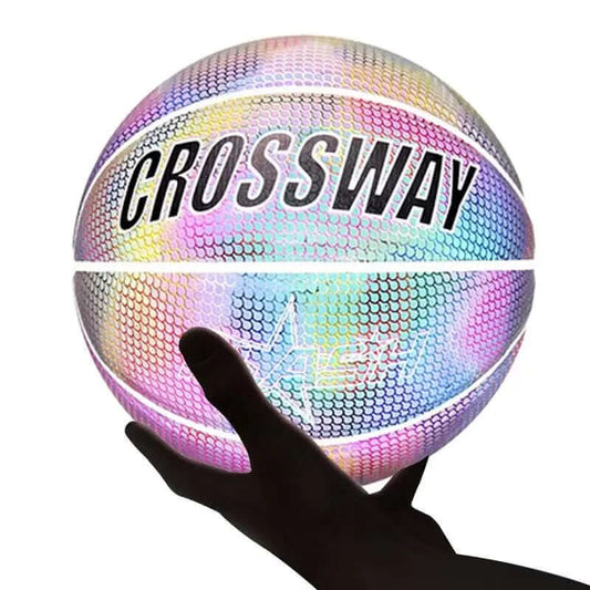Ballon de basket réfléchissant et lumineux Les Visionnaires