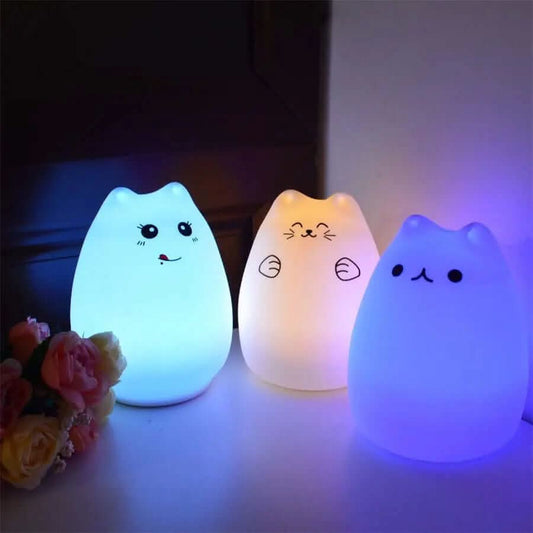 veilleuse LED en silicone avec capteur tactile Les Visionnaires