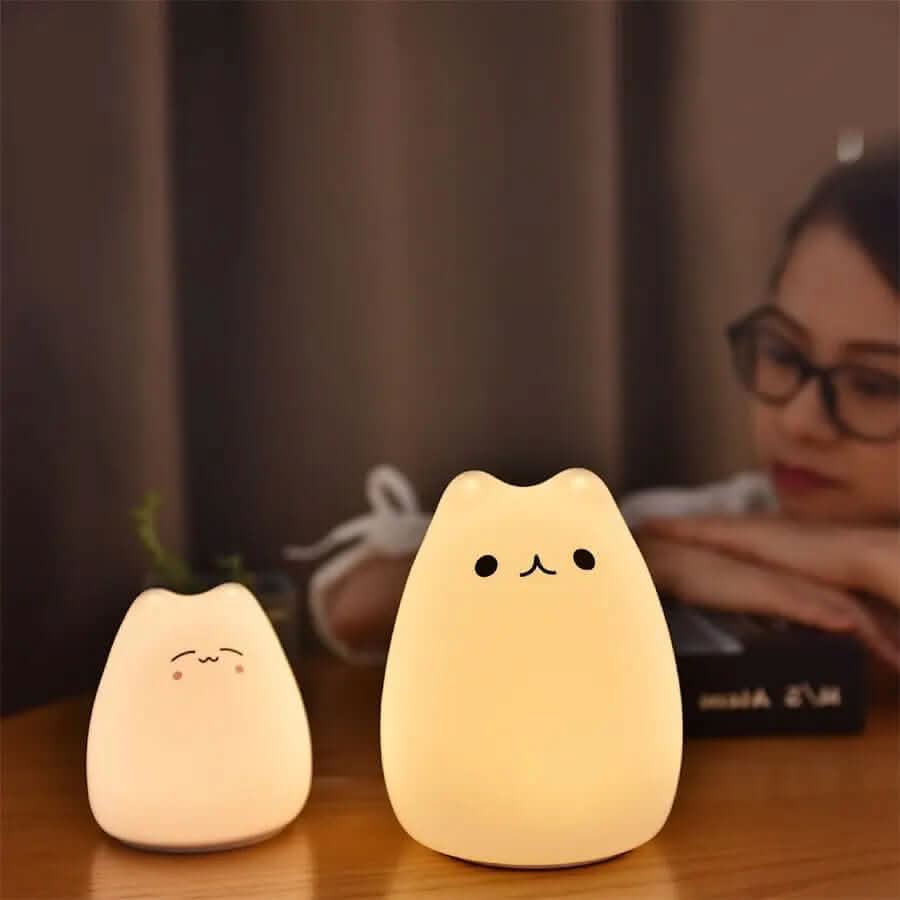 veilleuse LED en silicone avec capteur tactile Les Visionnaires