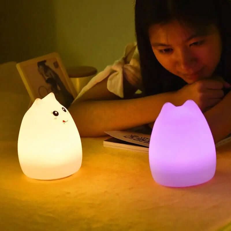veilleuse LED en silicone avec capteur tactile Les Visionnaires