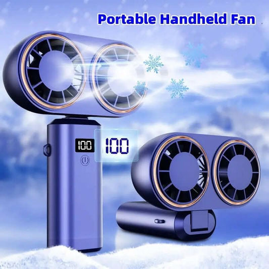 Mini ventilateur portable USB pliable et portable Les Visionnaires