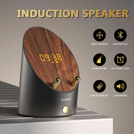 Haut-parleur en bois à induction intelligente Les Visionnaires