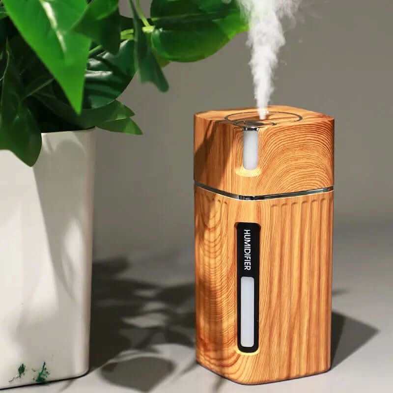Humidificateur Ultrasonique en Bois- désign unique ! Les Visionnaires