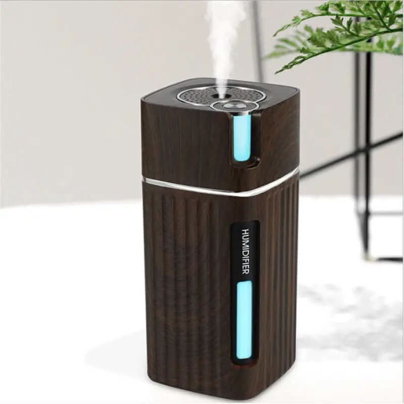 Humidificateur Ultrasonique en Bois- désign unique ! Les Visionnaires