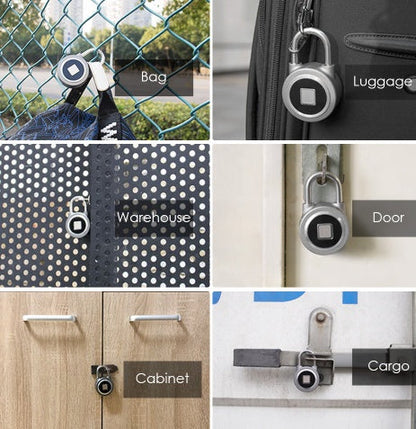 Cadenas intelligent à empreinte digitale Les Visionnaires