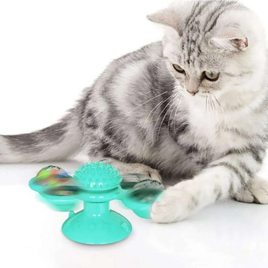 Jouet interactif pour Chat, moulin à vent Les Visionnaires