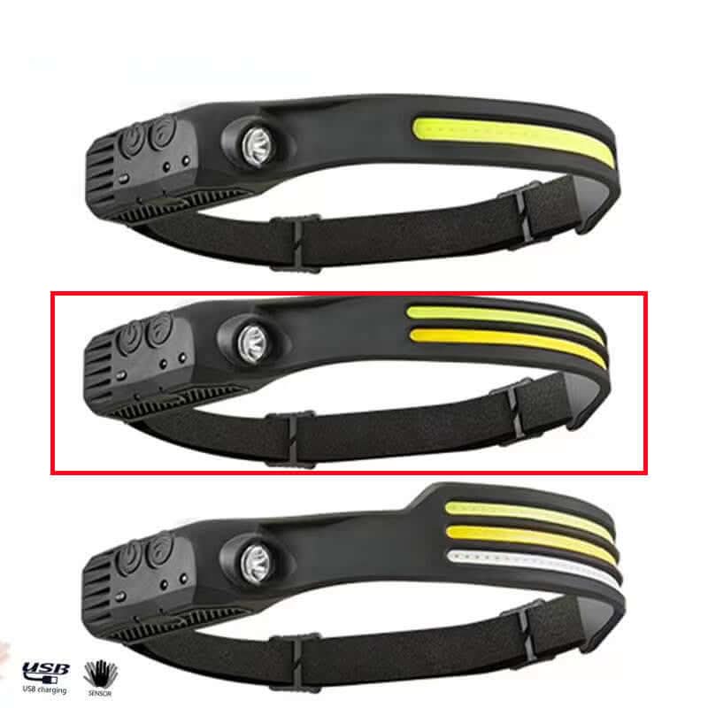 lampe frontale LED à induction Les Visionnaires