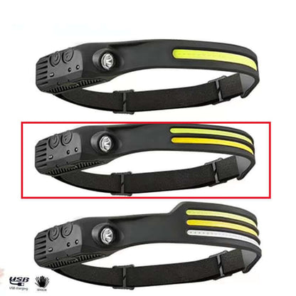 lampe frontale LED à induction Les Visionnaires