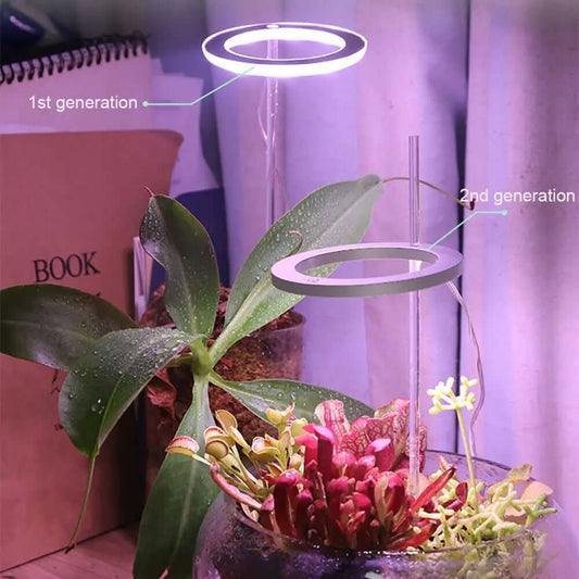Lampe de croissance LED à spectre complet, USB, 5 V, pour plantes, serre, semis Les Visionnaires